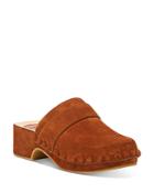 Chloe Women's Joy Open Back Suede Clogs