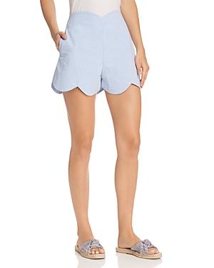 Aqua Scalloped Shorts - 100% Exclusive