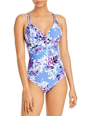 Calvin Klein Shirred One Piece Swimsuit (49% Off) - Comparable Value $98