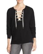 Project Social T Lace-up Sweatshirt - 100% Bloomingdale's Exclusive