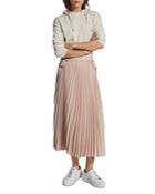 Reiss Lina Hardware Pleated Skirt