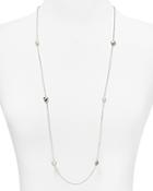 Sterling Silver & Freshwater Pearl Station Necklace, 36 - 100% Exclusive