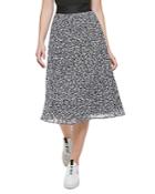 Dkny Printed Pull On Maxi Skirt