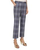 Gerard Darel Nelly Plaid Cropped Pants