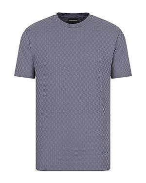 Emporio Armani Slim Fit Tonal Textured Tee