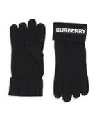 Burberry Cashmere Knit Gloves