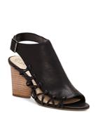 Vince Camuto Women's Ankara Leather Knot Detail High Heel Sandals