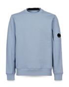 C.p. Company Slim Fit Crewneck Diagonal Raised Fleece Sweatshirt