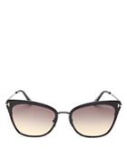 Tom Ford Women's Faryn Cat Eye Sunglasses, 56mm