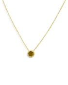 Bloomingdale's Citrine Pendant Necklace In 14k Yellow Gold, 18 - 100% Exclusive
