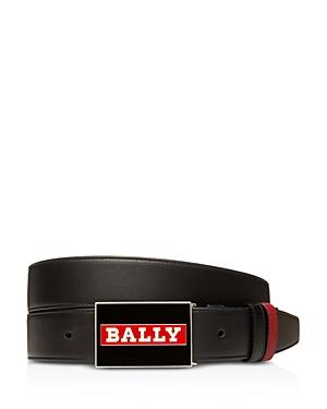 Bally Men's Plaque Reversible Leather Belt