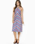 Lauren Ralph Lauren Sleeveless Stripe Dress