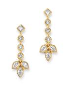 Bloomingdale's Diamond Fancy-cut Bezel Bloom Drop Earrings In 14k Yellow Gold, 0.75 Ct. T.w. - 100% Exclusive