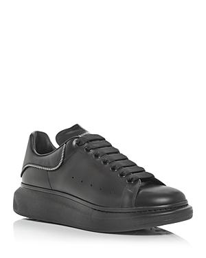 Alexander Mcqueen Men's Oversized Zipper Tooth Detail Sneakers