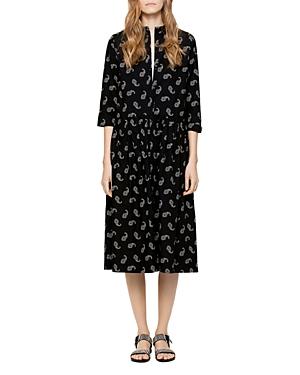 Zadig & Voltaire Roof Paisley Shirt Dress