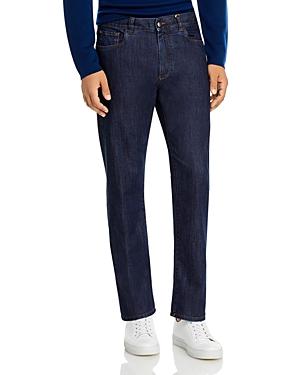 Ps Paul Smith Tapered Fit Jeans In Blue Gray