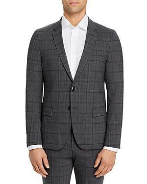 Hugo Anfred Plaid Extra Slim Fit Suit Jacket