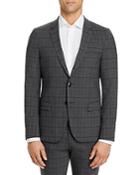 Hugo Anfred Plaid Extra Slim Fit Suit Jacket