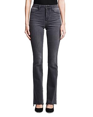 L'agence Ruth High Rise Straight Jeans In Vintage Grey