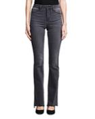 L'agence Ruth High Rise Straight Jeans In Vintage Grey