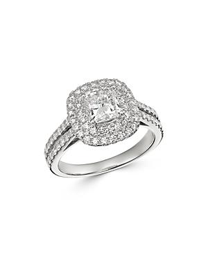 Bloomingdale's Cushion-cut Certified Diamond Engagement Ring In 18k White Gold, 2.0 Ct. T.w. - 100% Exclusive