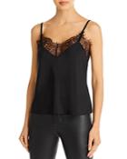 7 For All Mankind Lace Trimmed Camisole Top