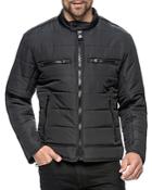 Andrew Marc Belknap Quilted Moto Jacket - Compare At $250
