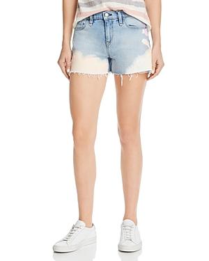 Hudson Gemma Cutoff Denim Shorts In Neutralize