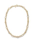 Michael Kors Pave Ring Link Necklace, 28