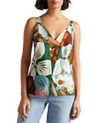 Ted Baker Nethy Printed Layered Effect Camisole