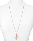 Kate Spade New York Champagne Cluster Pendant Necklace, 30