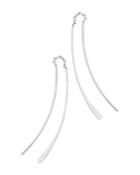 Bloomingdale's Small Wire Threader Earrings In 14k White Gold - 100% Exclusive