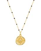 Argento Vivo North Star Pendant Necklace In 18k Gold-plated Sterling Silver, 16-18