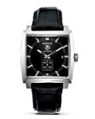 Tag Heuer Monaco Square Watch With Alligator Strap, 37mm