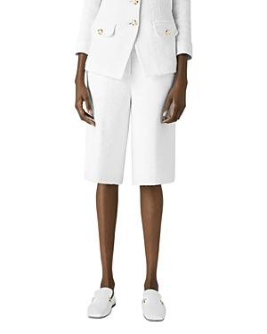 St. John Boucle Tweed Shorts