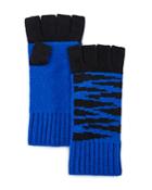 Aqua Cashmere Tiger Fingerless Gloves - 100% Exclusive
