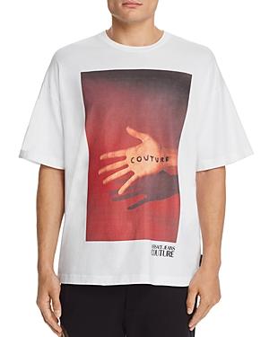Versace Jeans Couture Hand-logo Graphic Tee