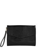 Ted Baker Crocey Envelope Pouch