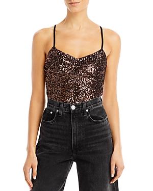 Aqua Embellished Bodysuit - 100% Exclusive