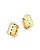 Bloomingdale's Square Hoop Earrings In 14k Yellow Gold - 100% Exclusive