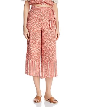 Lost + Wander Suns Out Printed Wide-leg Pants