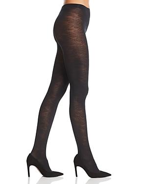 Falke Kyoto Embossed Floral Opaque Tights