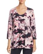 Nally & Millie Abstract Floral Print Tunic
