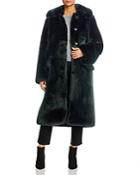 Tory Burch Long Faux Fur Coat