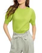 Ted Baker Puff Sleeve Knitted Top