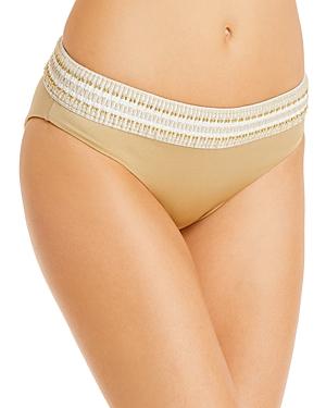 Peixoto Zoni Crochet Trim Bikini Bottom
