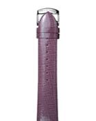 Philip Stein Purple Embossed Patent Leather Watch Strap, 18mm