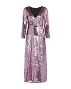 French Connection Fiki Sequin Midi Dress