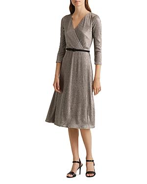 Lauren Ralph Lauren Belted Fit & Flare Dress