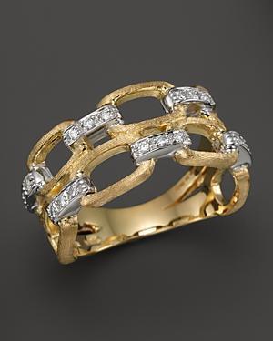 Marco Bicego Murano 18k Yellow Gold Ring With Diamonds